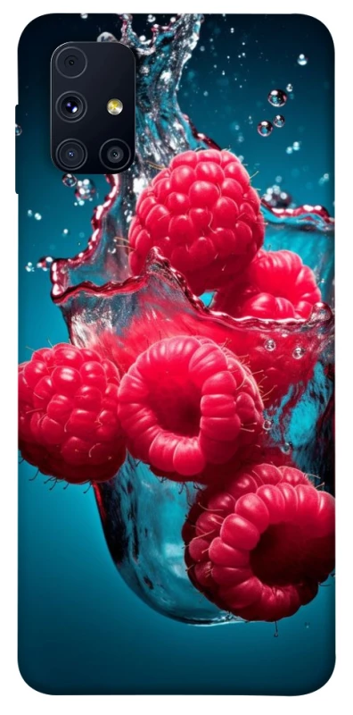 Чехол на Samsung Galaxy M31s Малинка в воде фото 1 из 1