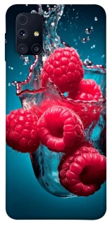 Чехол на Samsung Galaxy M31s Малинка в воде фото 1 из 1