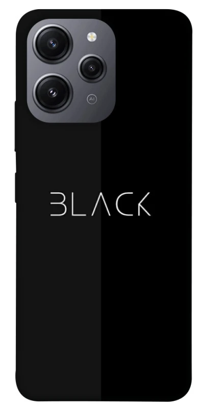Чохол на Xiaomi Redmi 12 Black фото 1 з 1