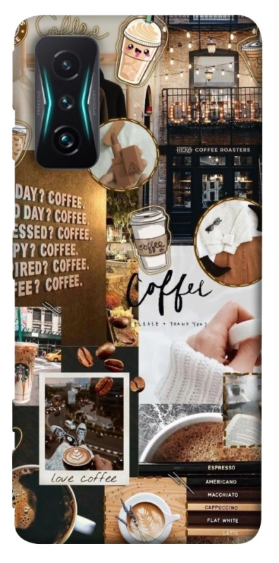 Чохол на Xiaomi Redmi K50 Gaming Coffee vibes фото 1 з 1