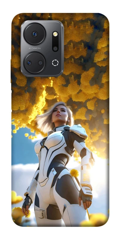 Чохол на Huawei Honor X7a Cyber space girl ver.3 фото 1 з 1