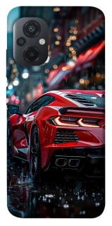 Чехол на Xiaomi Poco M5 Red sports car фото 1 из 1