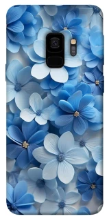 Чохол на Samsung Galaxy S9 Сині квіти фото 1 з 1