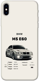 Чохол на Apple iPhone XS Max (6.5") BMW M5 E60 фото 1 з 1