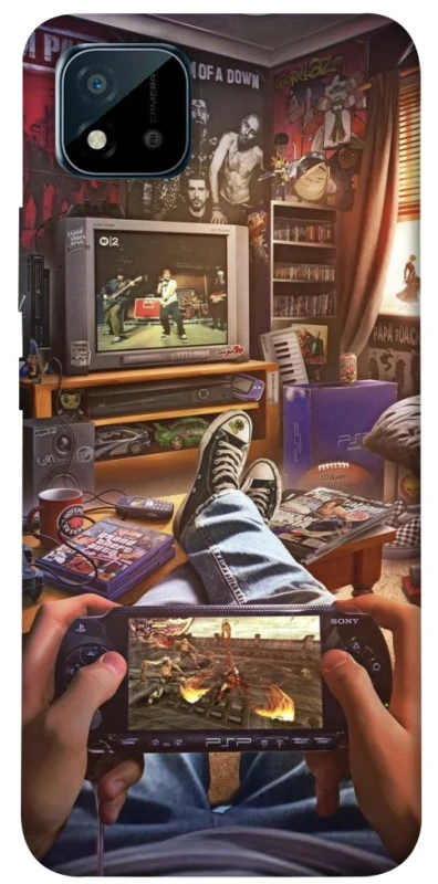 Чехол на Realme C20 Retro style v4 фото 1 из 1