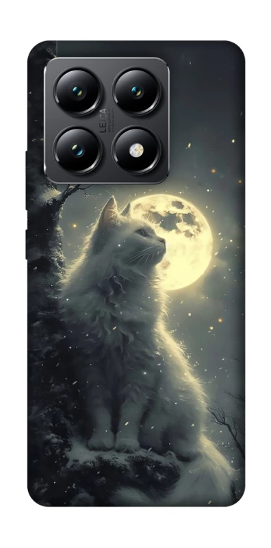 Чохол на Xiaomi 14T Кіт під місяцем фото 1 з 1