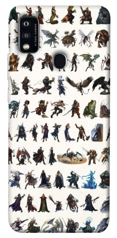 Чохол на ZTE Blade A51 Character Selection фото 1 з 1