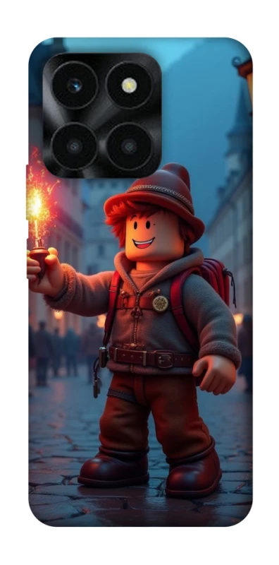 Чохол на Huawei Honor X6a Roblox Fire Logo Blue Flames фото 1 з 1