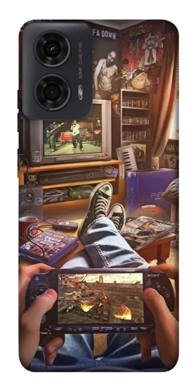 Чохол на Motorola Moto G04 Retro style v4 фото 1 з 1