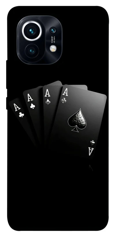 Чохол на Xiaomi Mi 11 Black Cards фото 1 з 1