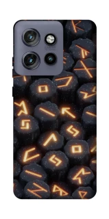 Чехол на Motorola Edge 50 Neo Огненые руны фото 1 из 1