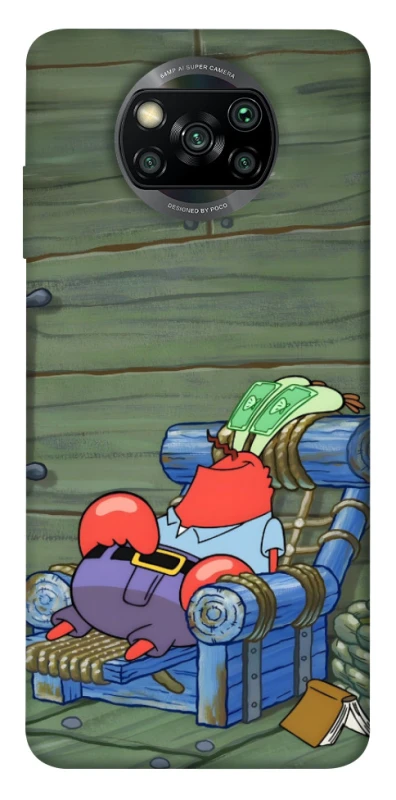 Чохол на Xiaomi Poco X3 NFC / Poco X3 Pro Mr.Krabs фото 1 з 1