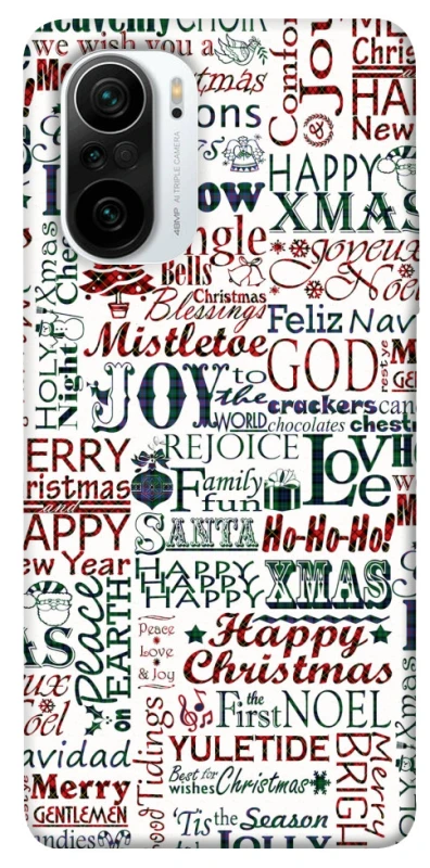 Чохол на Xiaomi Redmi K40 / K40 Pro / K40 Pro+ / Poco F3 Christmas mood ver.3 фото 1 з 1