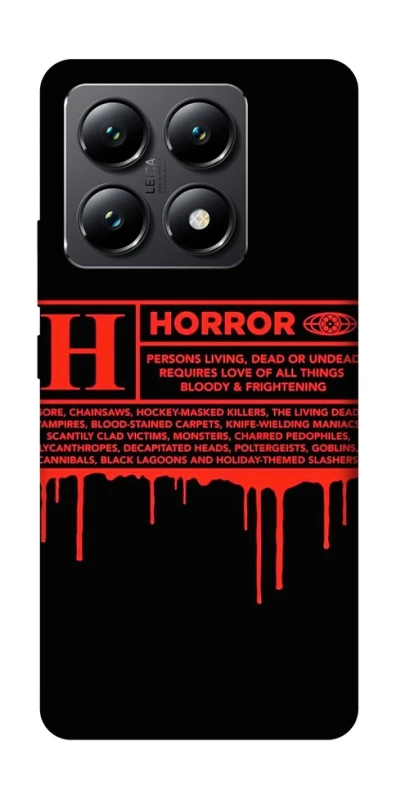 Чохол на Xiaomi 14T Horror Halloween фото 1 з 1