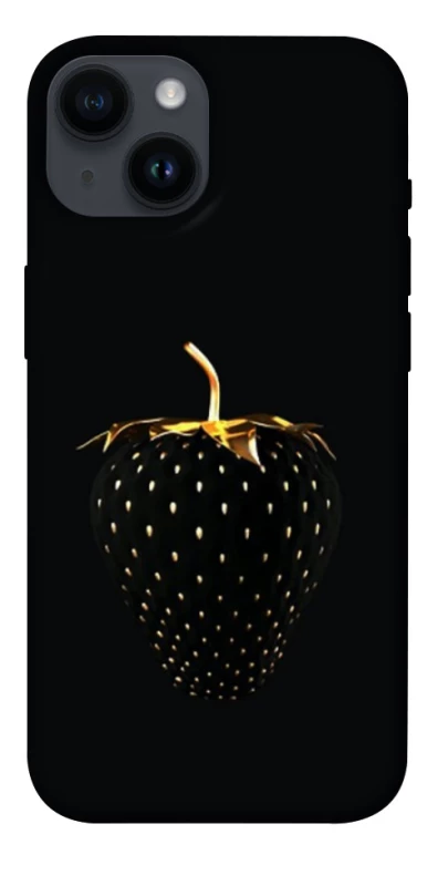 Чохол на Apple iPhone 14 (6.1") Чорна полуниця фото 1 з 1