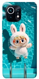 Чехол на Xiaomi Mi 11 Labubu in the pool ver.2 фото 1 из 1