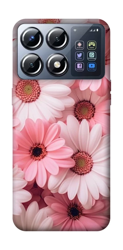 Чехол на Xiaomi POCO X8 Pro Розовые цветы v2 фото 1 из 1