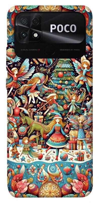 Чохол на Xiaomi Poco C40 Christmas spirit ver.17 фото 1 з 1