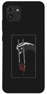 Чехол на Samsung Galaxy A03 Палочки сердцееда фото 1 из 1