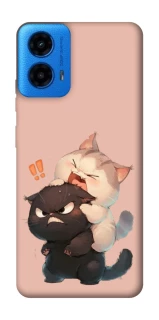 Чехол на Motorola Moto G45 Сat and cat фото 1 Чехол на Motorola Moto G45 Сat and cat фото 1 из 1