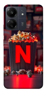 Чехол на Xiaomi Poco C65 Netflix and popcorn фото 1 из 1