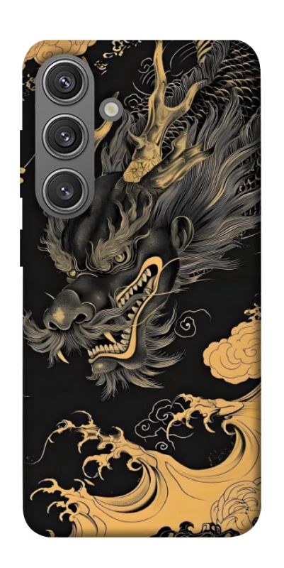 Чохол на Samsung Galaxy S24 gold dragon фото 1 з 1