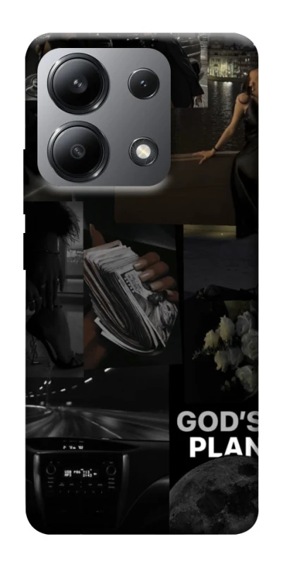 Чехол на Xiaomi Redmi Note 13 4G God's plan фото 1 из 1