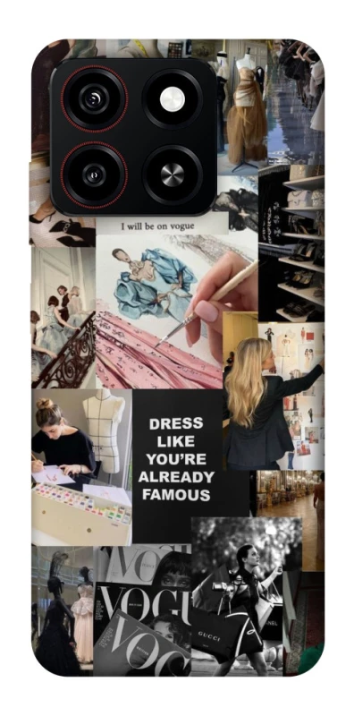 Чохол на ZTE Blade A35 4G Fashion collage ver.11 фото 1 з 1