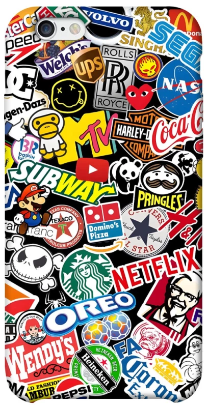 Чехол на Apple iPhone 6/6s (4.7") brands фото 1 из 1