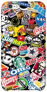 Чохол на Apple iPhone 6/6s (4.7") brands фото 1 з 1