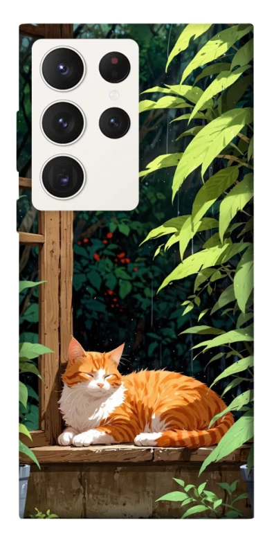 Чохол на Samsung Galaxy S23 Ultra red cat фото 1 з 1