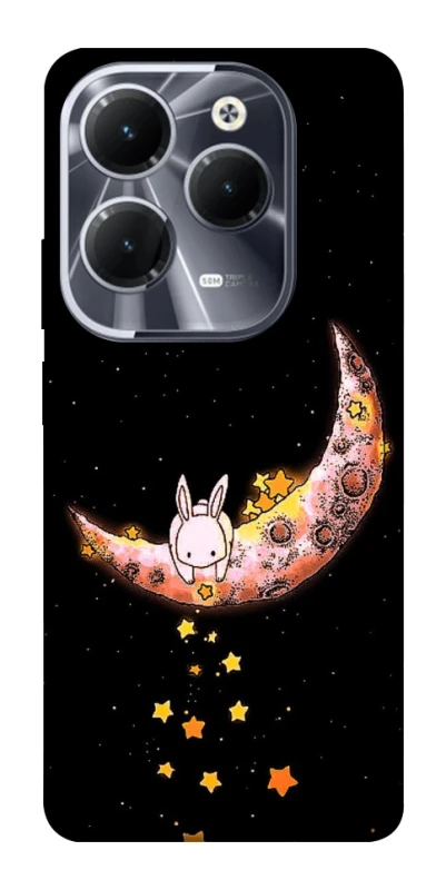Чохол на Infinix Hot 40 Pro Moon rabbit фото 1 з 1