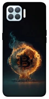 Чохол на Oppo F17 Pro Fire Bitcoin фото 1 з 1