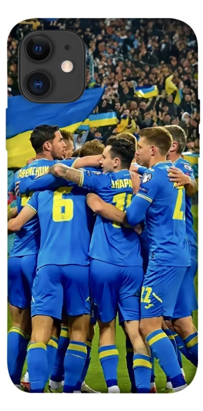 Чехол на Apple iPhone 11 (6.1") Сборная Украины v3 фото 1 из 1