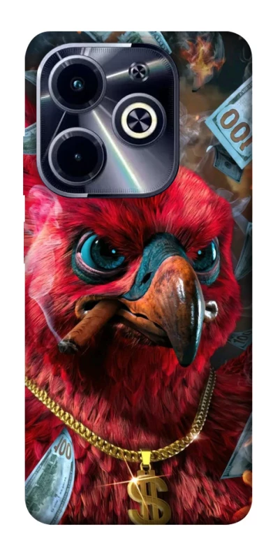 Чохол на Infinix Hot 40i Папуга фото 1 з 1