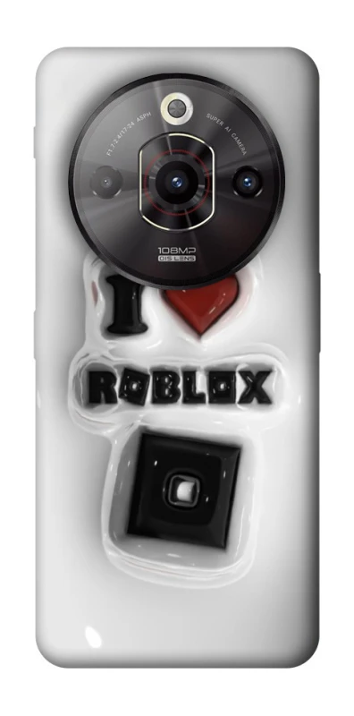 Чохол на ZTE Nubia Focus Pro I love Roblox фото 1 з 1