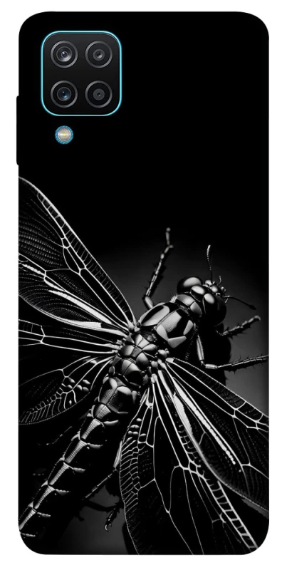 Чехол на Samsung Galaxy M12 Black dragonfly фото 1 из 1