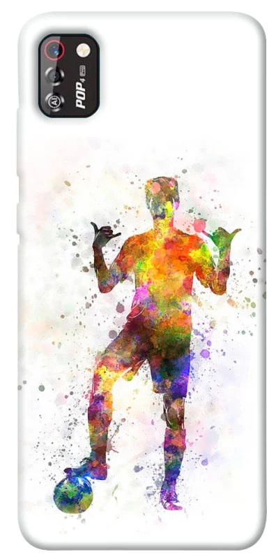 Чехол на TECNO POP 4 Pro Football Player v3 фото 1 из 1