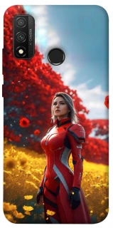 Чехол на Huawei P Smart (2020) Cyber space girl ver.5 фото 1 из 1