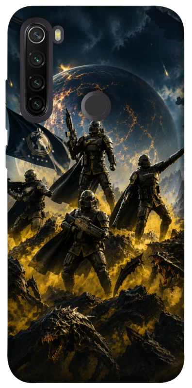 Чохол на Xiaomi Redmi Note 8T HELLDIVERS фото 1 з 1