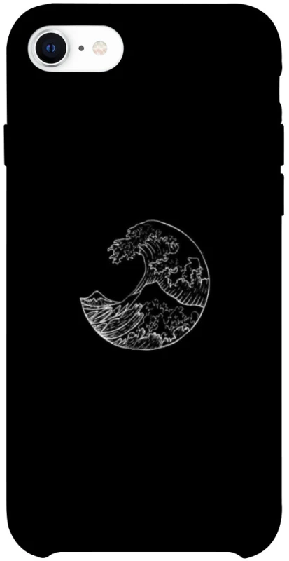 Чохол на Apple iPhone SE (2020) Black tsunami фото 1 Чохол на Apple iPhone SE (2020) Black tsunami фото 1 з 1