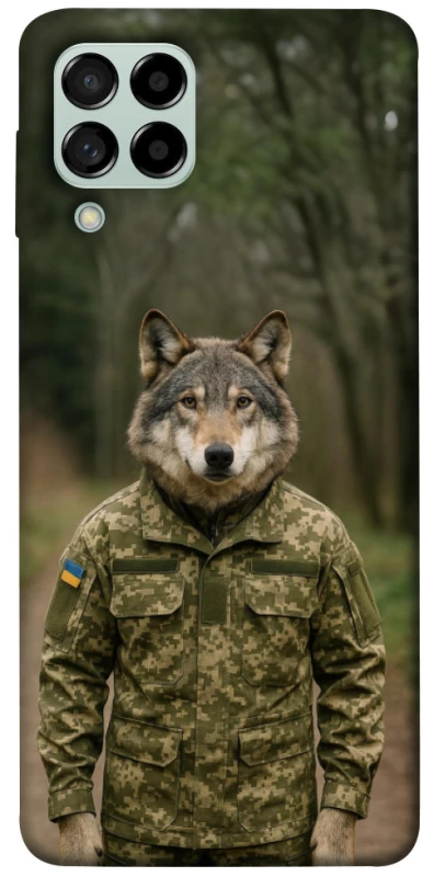 Чохол на Samsung Galaxy M53 5G Вовк захисник фото 1 з 1