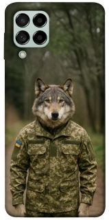 Чехол на Samsung Galaxy M53 5G Волк защитник фото 1 из 1