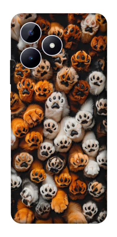 Чехол на Realme Note 50 5G Сat paws фото 1 из 1