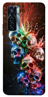 Чохол на TECNO Camon 17 Pro Skulls фото 1 з 1