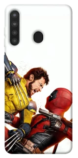 Чехол на Samsung Galaxy A21 Deadpool and Wolverine фото 1 из 1