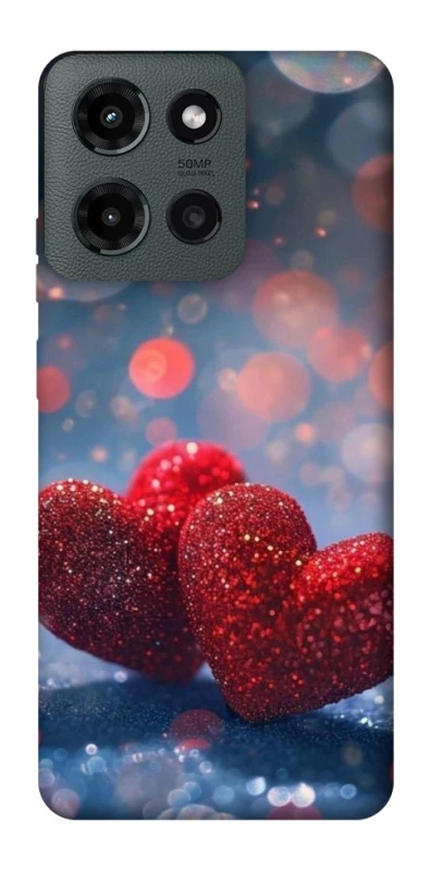 Чохол на Motorola Moto G Power (2025) Red hearts фото 1 з 1