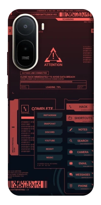 Чохол на Xiaomi Redmi A7 Pro 4G Attention фото 2 з 2
