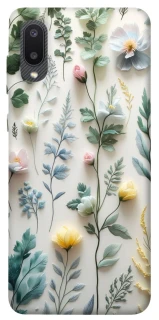 Чехол на Samsung Galaxy A02 Floral design ver.4 фото 1 из 1
