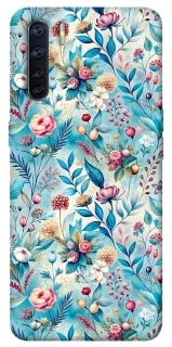 Чехол на Oppo A91 Floral design ver.5 фото 1 из 1